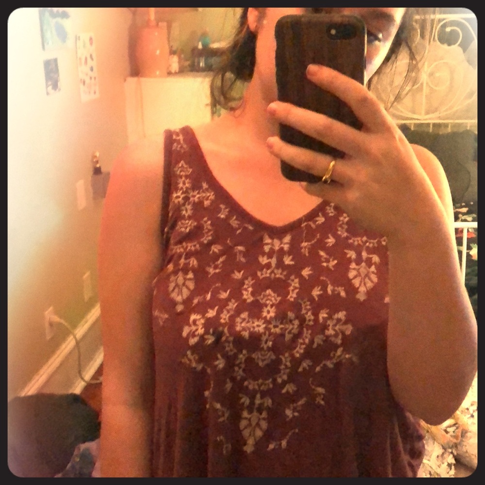 ❣️cute pink tank❣️